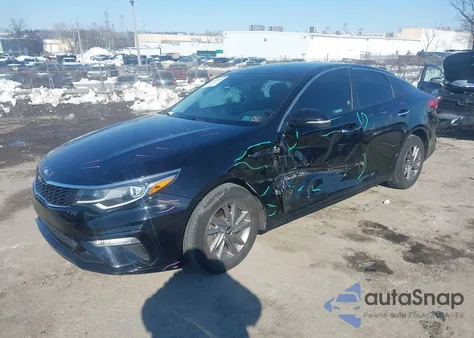 2019 Kia Optima Lx из США, поврежденный, VIN 5XXGT4L32KG325835